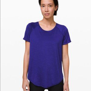 Lululemon Open Up Tie Back Tee